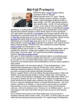 Referāts 'Mārtiņa Freimaņa dzejoļu analīze', 2.