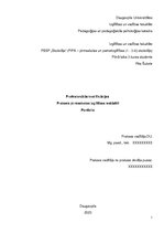 Prakses atskaite 'Audzināšanas prakse', 1.