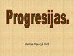 Prezentācija 'Progresijas', 1.