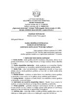 Konspekts 'Instrukcija darbam ar motorzāği', 1.