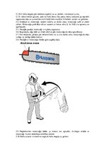 Konspekts 'Instrukcija darbam ar motorzāği', 6.