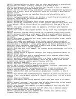 Eseja 'Psychological Factors in Physical Disorders', 1.