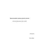 Referāts 'Operas aktualitāte mūsdienu jauniešu interesēs', 1.