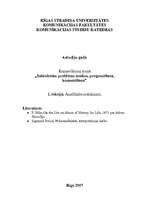 Eseja 'Z.Freida psihoanalīze un F.Nīčes dzīves filosofija', 1.