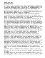 Eseja 'Reasons why We Marry', 1.