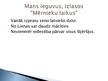 Prezentācija 'Lienas tēls brāļu Kaudzīšu romānā "Mērnieku laiki"', 9.