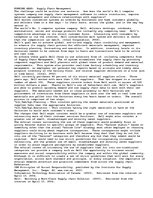 Eseja 'Supply Chain Management', 1.