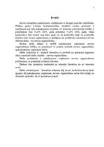 Referāts 'Pakalpojumu uzņēmuma servisa organizēšana', 2.