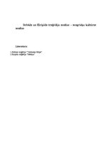 Konspekts 'Sofokla un Eiripida traģēdiju analīze - sengrieķu kultūras analīze', 1.