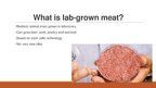 Prezentācija 'Meat Grown in Laboratory', 2.