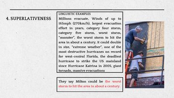 Prezentācija 'News Values in a BBC article', 6.