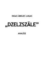 Eseja 'Ingas Ābeles lugas "Dzelzszāle" analīze', 1.