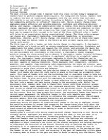 Eseja 'The most Critical Concept that I Learned', 1.