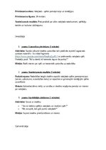 Konspekts 'Privātstundas plāns', 2.