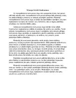 Eseja 'Monopolistiskā konkurence', 1.