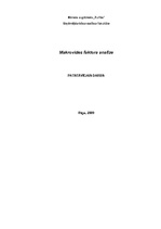 Referāts 'Makrovides faktora analīze', 1.