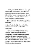 Konspekts 'Krišjānis Valdemārs', 4.