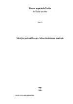 Eseja 'Vietējās pašvaldības darbības tiesiskuma kontrole', 1.