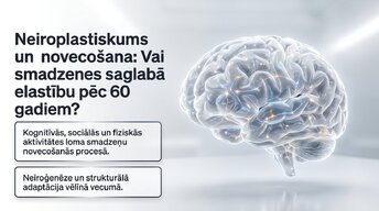 Prezentācija 'Neiroplastiskums un novecošana: vai smadzenes saglabā elastību pēc 60 gadiem', 1.