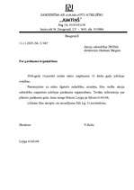 Paraugs 'Praktiskais darbs lietvedībā', 8.