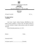 Paraugs 'Praktiskais darbs lietvedībā', 10.