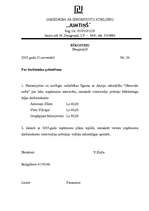 Paraugs 'Praktiskais darbs lietvedībā', 11.