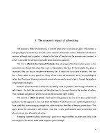 Referāts 'The Economic, Social and Regulatory Aspects of Advertising', 4.