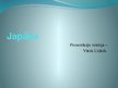 Prezentācija 'Prezentācija par Japānu', 1.