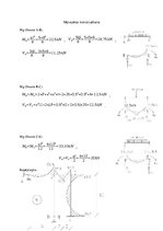 Paraugs 'Statiski nenoteicama rāmja aprēķins ar pārvietojumu metodi', 6.