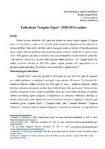 Referāts 'Laikraksta "Latgales Ziņas" analīze', 1.