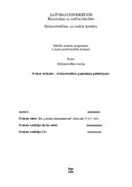 Prakses atskaite 'Grāmatvedības paņēmienu pielietojums', 1.