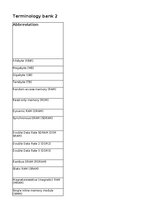 Konspekts 'Discovering computers - memory - glossary', 1.