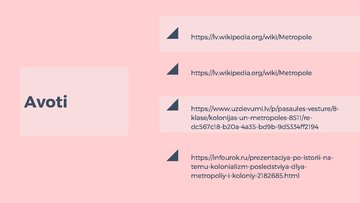 Prezentācija 'Kolonijas un metropoles', 9.