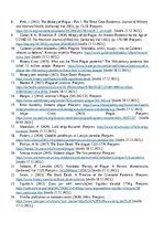 Eseja 'Buboņu mēra un ar to saistīto atklājumu vēsture', 5.