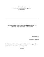 Referāts 'Tiesību filozofijas vēsturiskā attīstība un pašreizējais attīstības stāvoklis', 1.