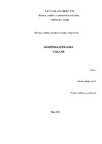 Prakses atskaite 'Prakses atskaite uzņēmumā "KPMG"', 1.