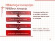 Prezentācija 'Mārketinga darbība, mērķi un veidi. Mārketinga koncepcijas', 22.