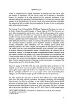 Eseja 'Civil Liberties and Human Rights', 2.