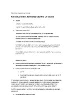 Konspekts 'Satversmes procesa tiesības', 1.