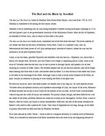 Konspekts '"The Red and the Black" by Stendhal', 1.