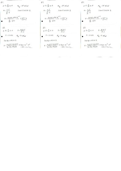 Konspekts 'Fizikas uzdevumu risinājumu apkopojums. Ideālās gāzes stāvokļa vienādojums. Dalt', 1.