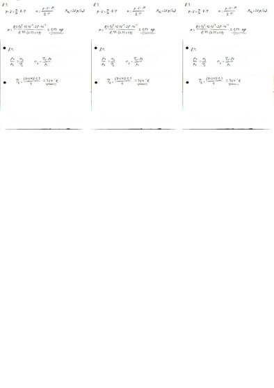 Konspekts 'Fizikas uzdevumu risinājumu apkopojums. Ideālās gāzes stāvokļa vienādojums. Dalt', 2.