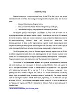 Konspekts 'Regional Policy and Structural Funds', 3.