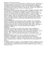 Eseja 'Managerial and Financial Accounting', 1.