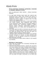 Konspekts 'Romāna "Parīzes Dievmātes katedrāle" tēls Klods Frolo', 1.