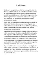 Konspekts 'Lieldienas', 1.