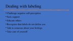 Prezentācija 'How do young adults deal with social labeling', 9.