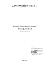 Referāts 'Investīciju plānošana', 1.