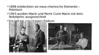 Prezentācija 'Marie Skłodowska-Curie und Pierre Curie', 6.
