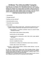 Konspekts 'Likums par Civilo aizsardzību', 1.